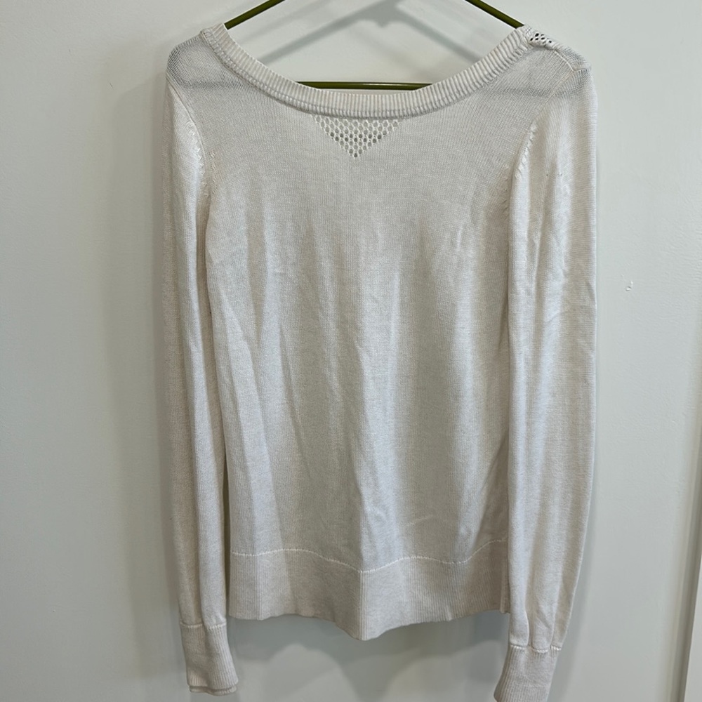 Lululemon open back sweater